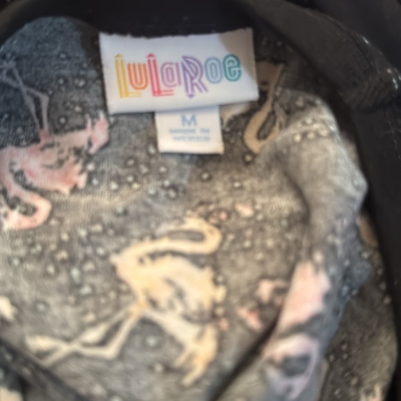 Lularoe Flamingo Randy Size M - Picture 3 of 3